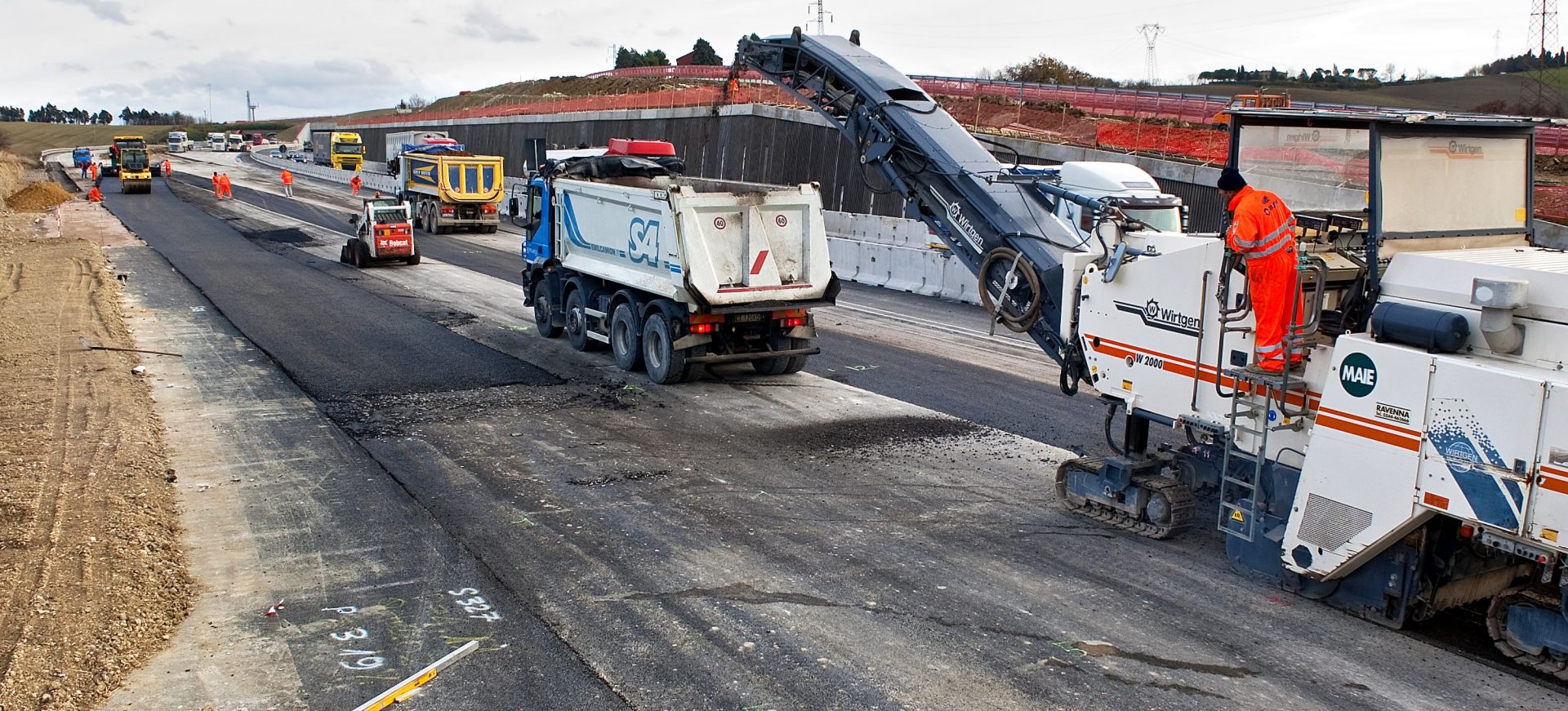 Ampiamento tratto autostradale da Rimini Nord a Pedaso per la realizzazione della terza corsia