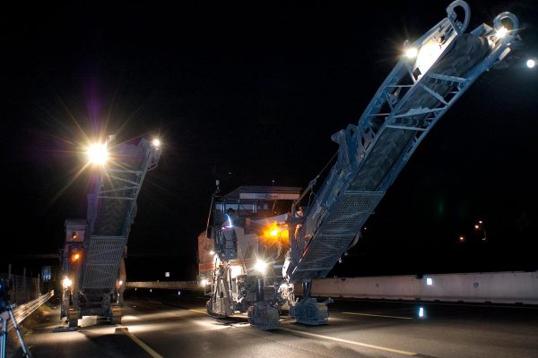 Catrame - Lavori di ampliamento alla 3^ corsia da Rimini nord a Pedaso