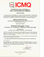 Certificato CE CGB ICMQ 2011