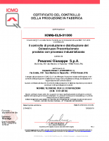 Certificato FPC CLS ICMQ 2019 – Impianto Rimini 1 EUROMECC1