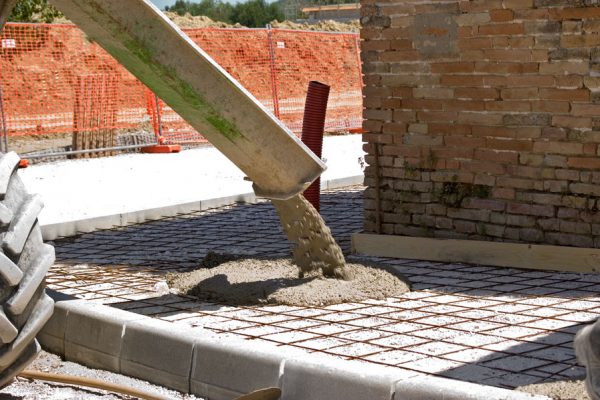 Documentazione fotografica realizzazione marciapiedi Zona Artigianale Sant'Angelo in Lizzola      ( PU )