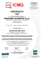 Certificato ISO 9001 Attività d’Impresa ICMQ 2021-2024 n. 02648