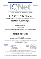 Certificato ISO 9001 Attività d’Impresa IQNet 2021-2024 n. IT-24646